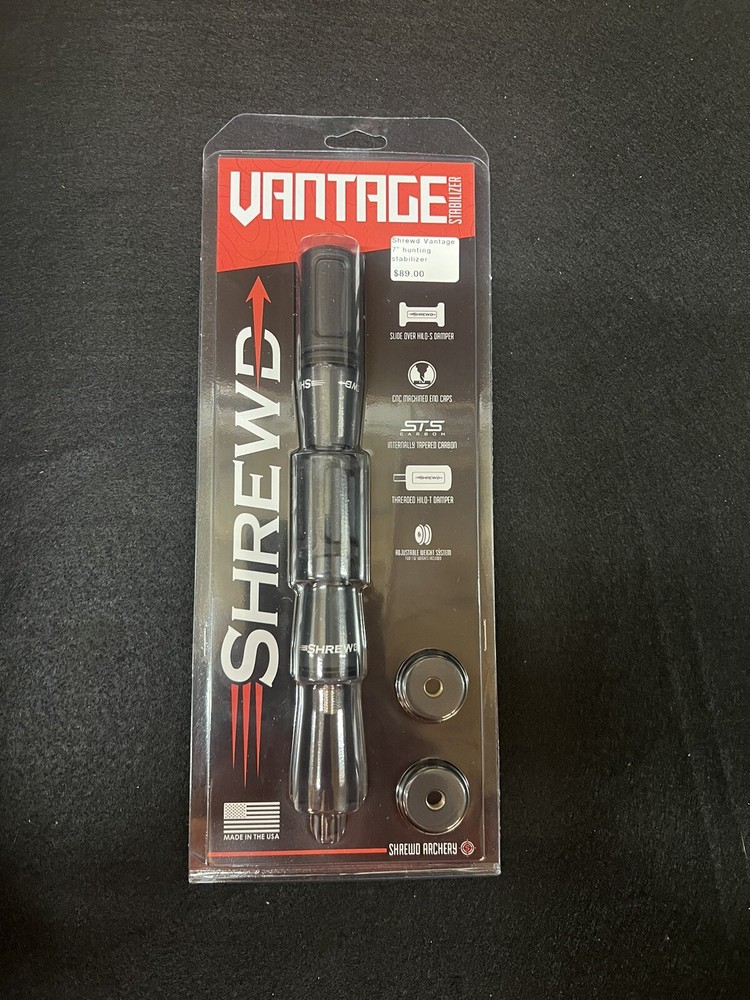 Shrewd SMSHVANTAGE7BK Vantage Hunting Stabilizer 7”