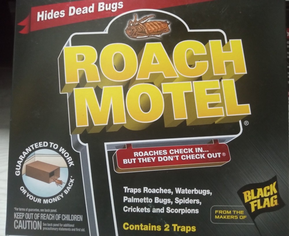 Black Flag Roach Motel Insect Trap, 2 Count