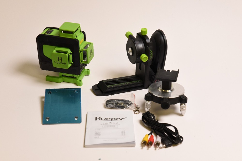 Huepar (904DG) 4D Laser Level - Green