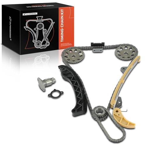 11PCS Engine Timing Chain Kit W/Sprocket & Tensioner & Guide Compatible with