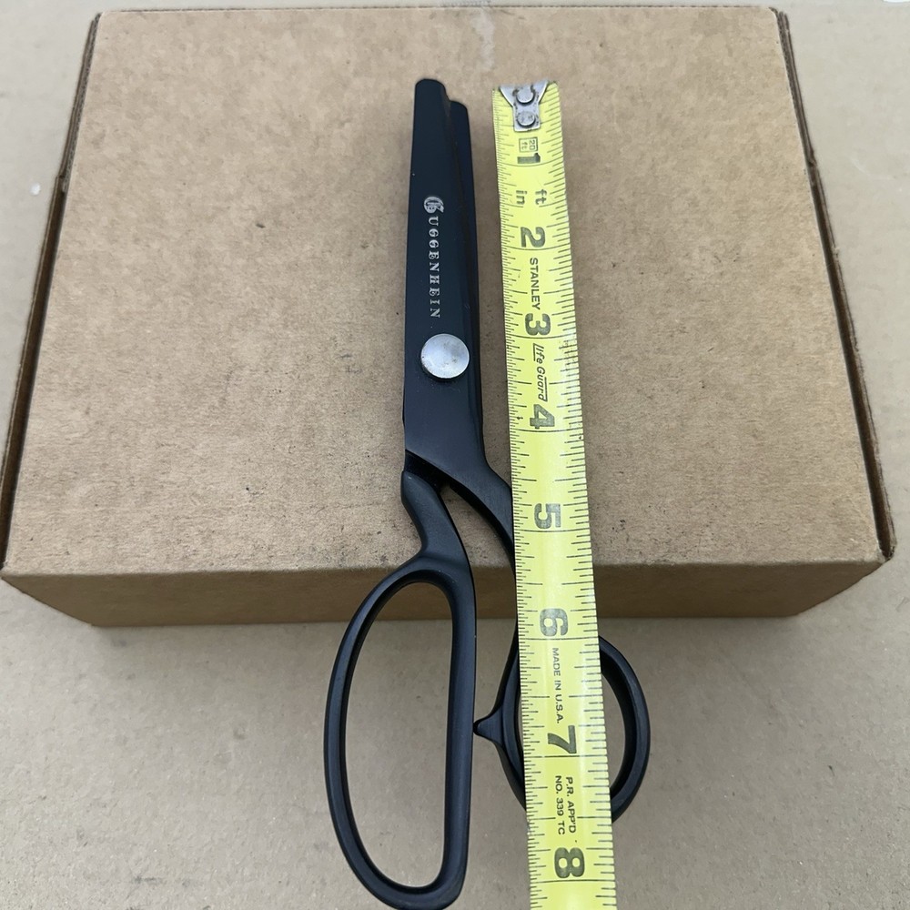 Guggenheim Tailor Zigzag Pinking Shears Scissors 8" Super Scissors Good Shape