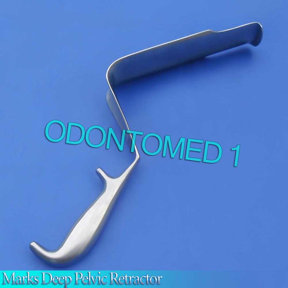 St. Marks Deep Pelvic Retractor 5" With Lip Small