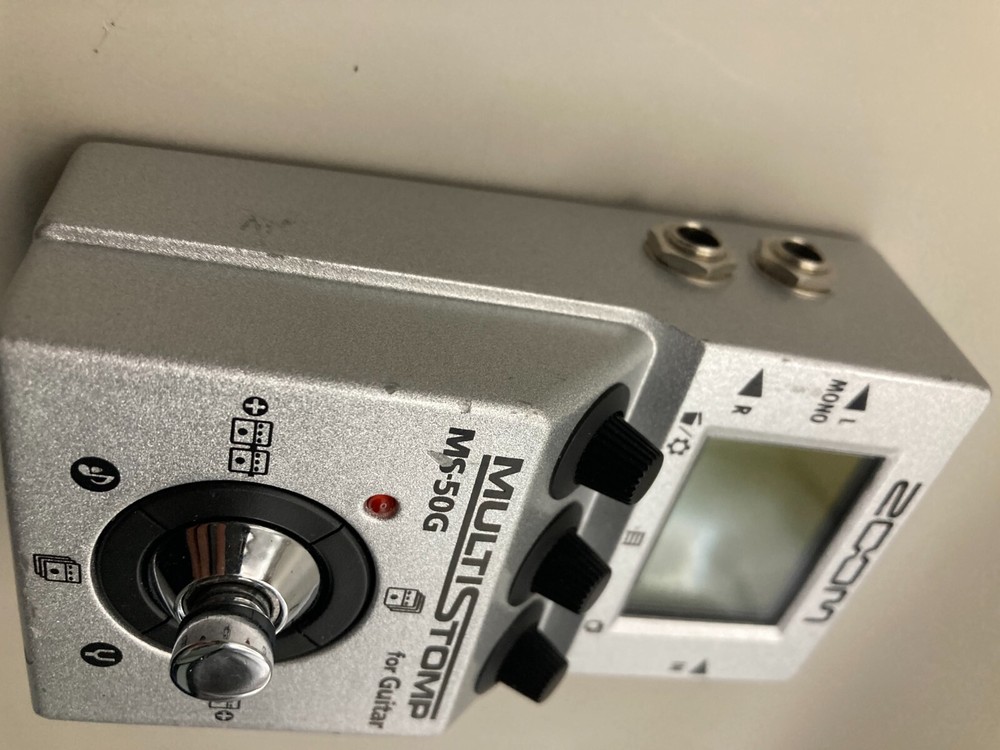 Zoom MS-50G MultiStomp Multi-Effects Guitar Effect Pedal Tested Work from Japan