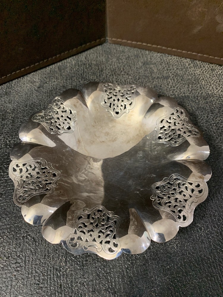 Silverplated 6 1/2” Dish