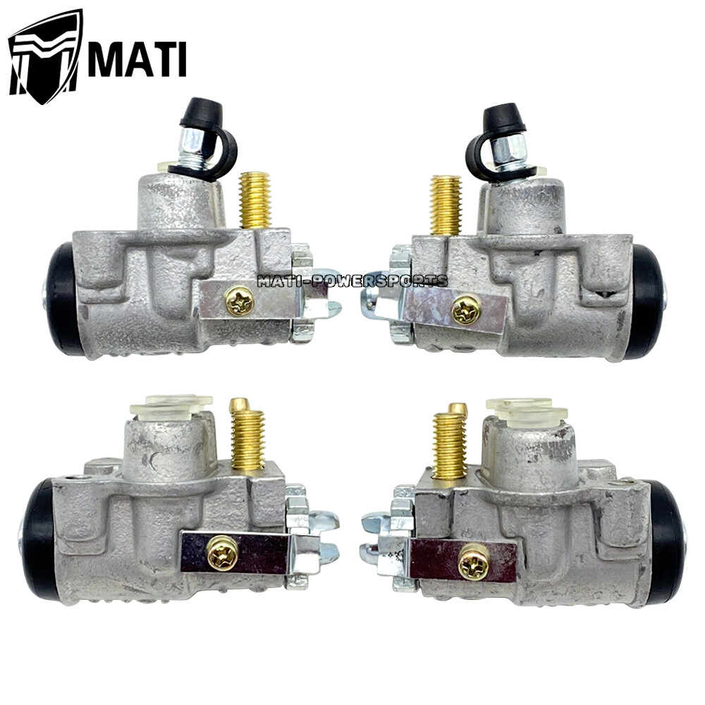 Front Brake Wheel Cylinders w/Shoes Kit for Honda Foreman 400 450 TRX400 TRX450