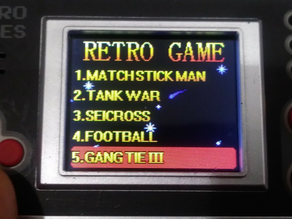 TCHIBO RETRO GAMES & GAME & WATCH NINTENDO HANDHELD CONSOLE