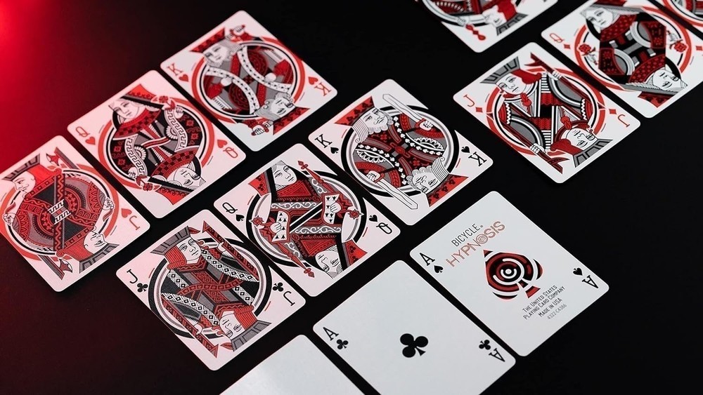 Bicycle Hypnosis Playing Cards, Blue