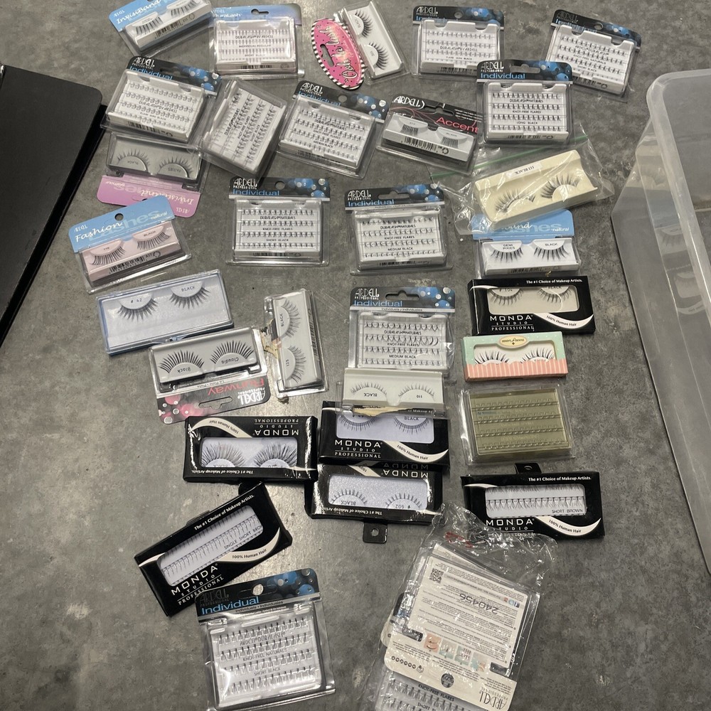 Eyelashes  Lot  35pcs Assorted Brands