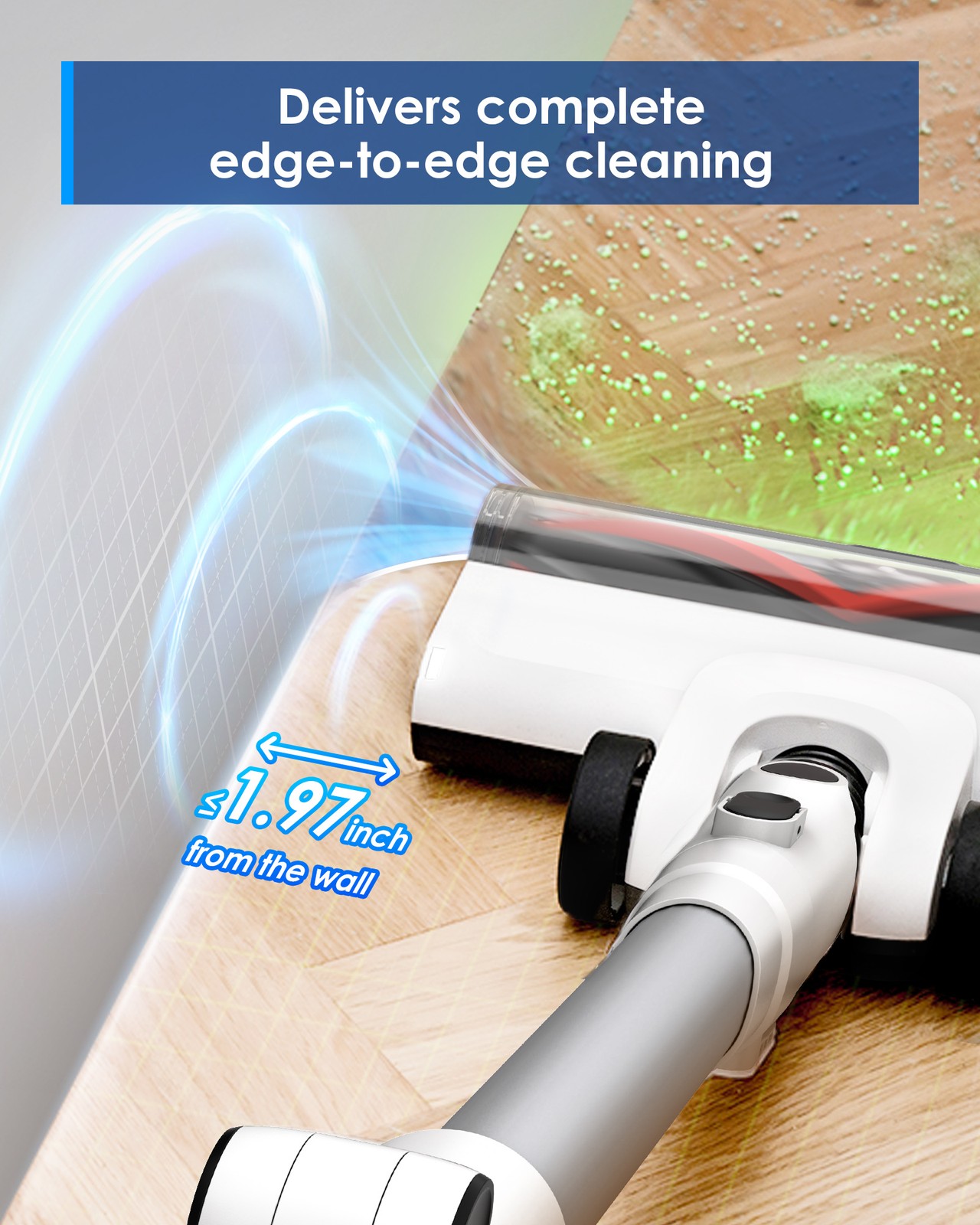 Tineco PURE ONE A50S Pet Cordless Stick Vacuum Cleaner, 185W Suction