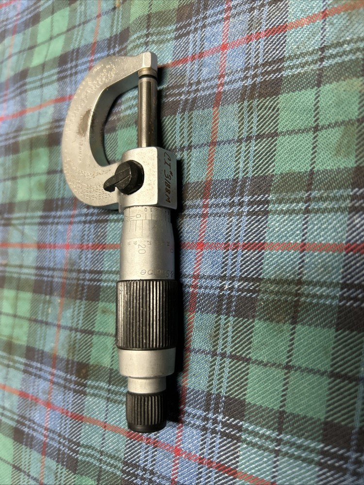 Brown & Sharpe Swiss Made Micrometer 0-1”