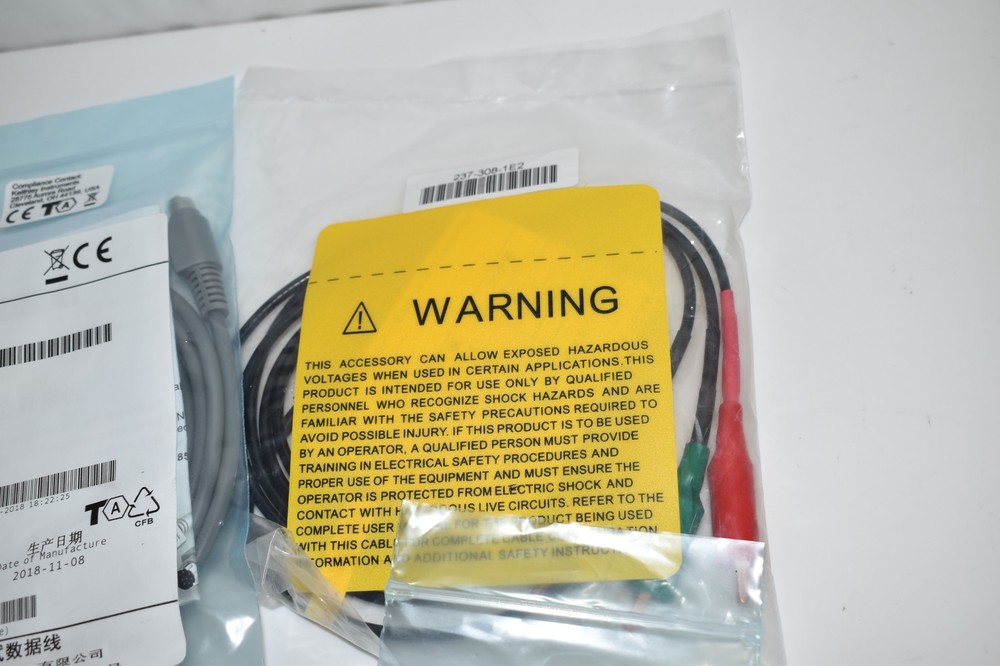 KEITHLEY CURRENT SOURCE KIT- 237-308-1E2 SPADE LUG CABLE- 8501-2 -NEW (UWN11)