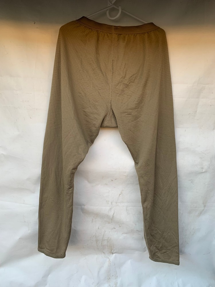 POLARTEC GRIDFLEECE PANTS COLD WEATHER, GENERATION III,TAN, MEDIUM REGULAR.