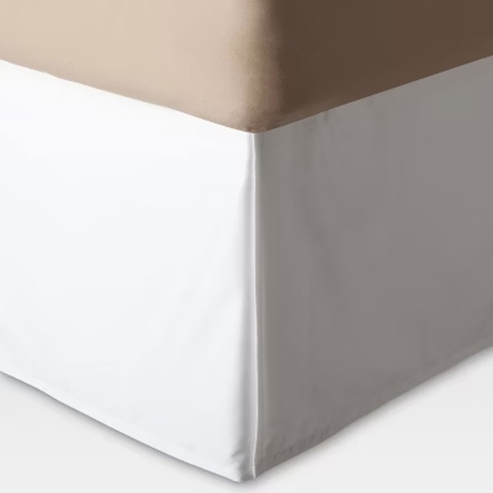 Wrinkle-Resistant Cotton Bed Skirt - Threshold
