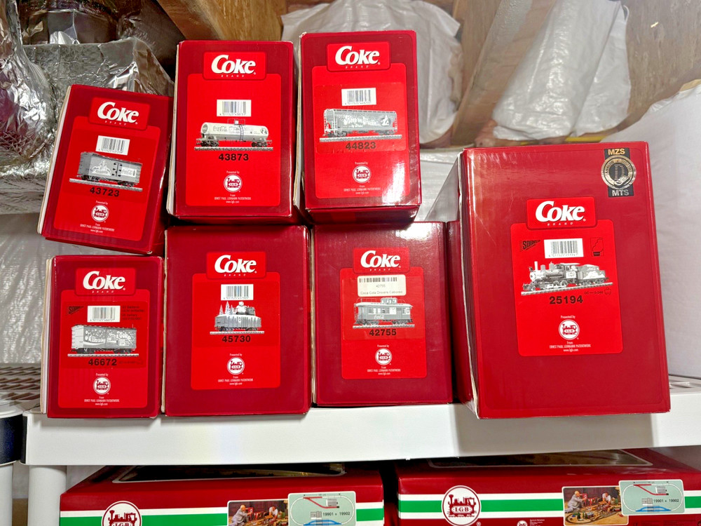 LGB Coca Cola Train Set