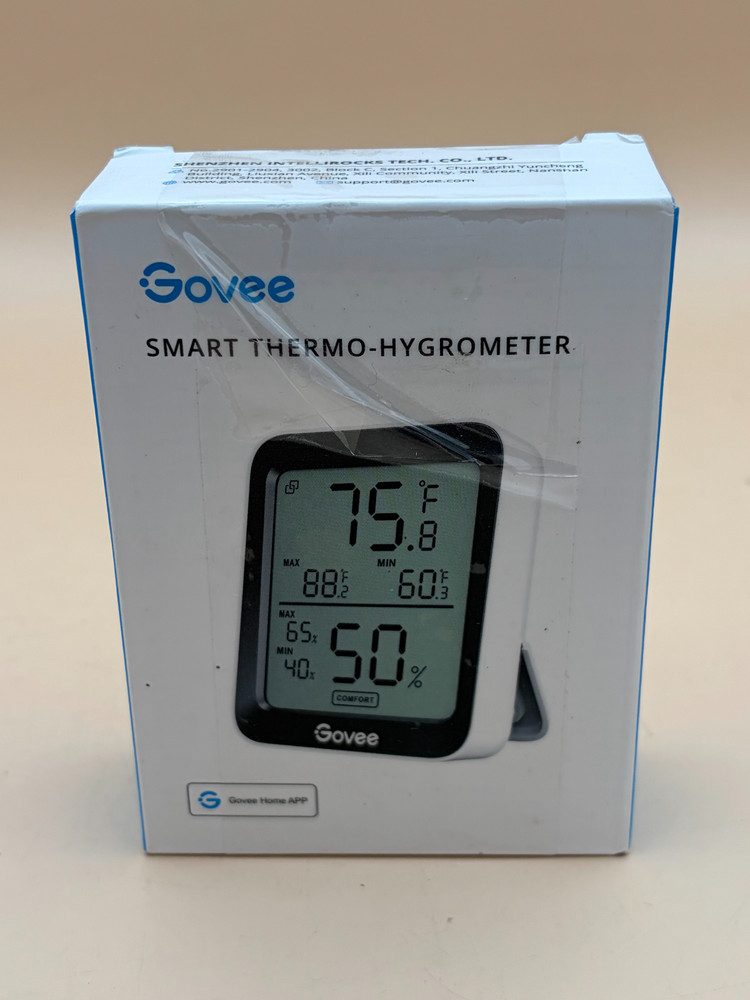 Govee Smart Thermo Hygrometer H5075 Bluetooth Temperature Humidity Sensor