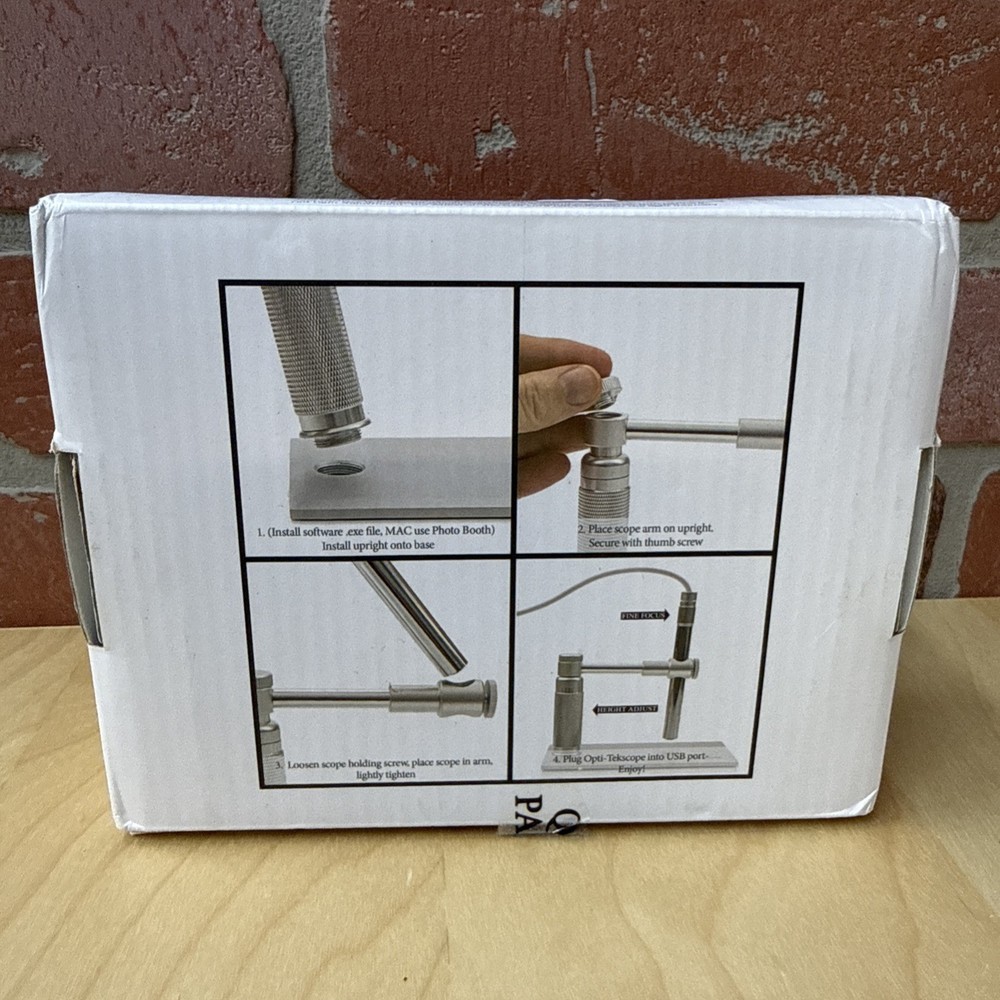Opti-Tek Scope Digital USB Microscope Camera- Advanced CMOS Sensor