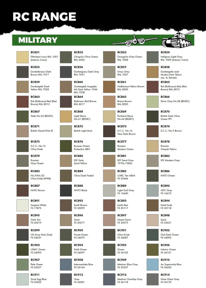 AK INTERACTIVE REAL COLORS 17ml Lacquer Paint - FULL RANGE!