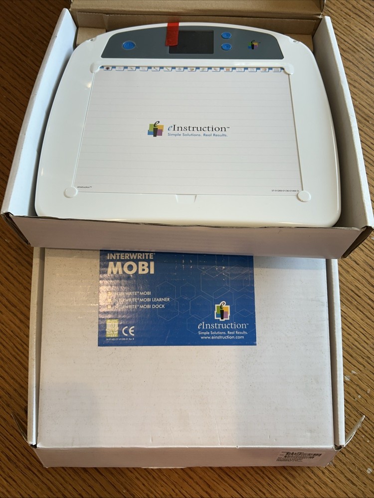 2pk! eInstruction Interwrite Mobi IP501 Digitizer Tablet As Is, On When Charging