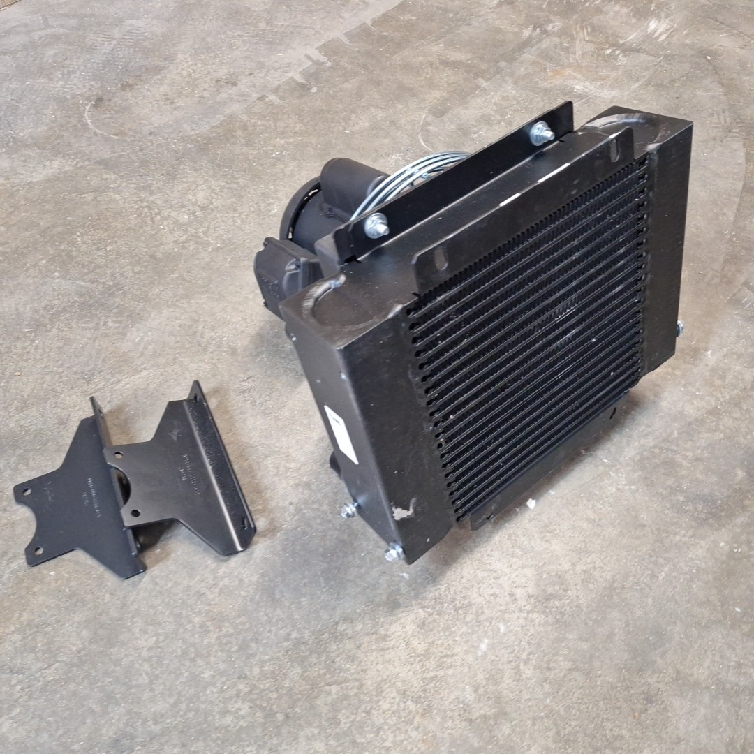 COOL-LINE Forced Air Oil Cooler AL5-1: 5 hp, 30 gpm Max. Flow, 377 psi