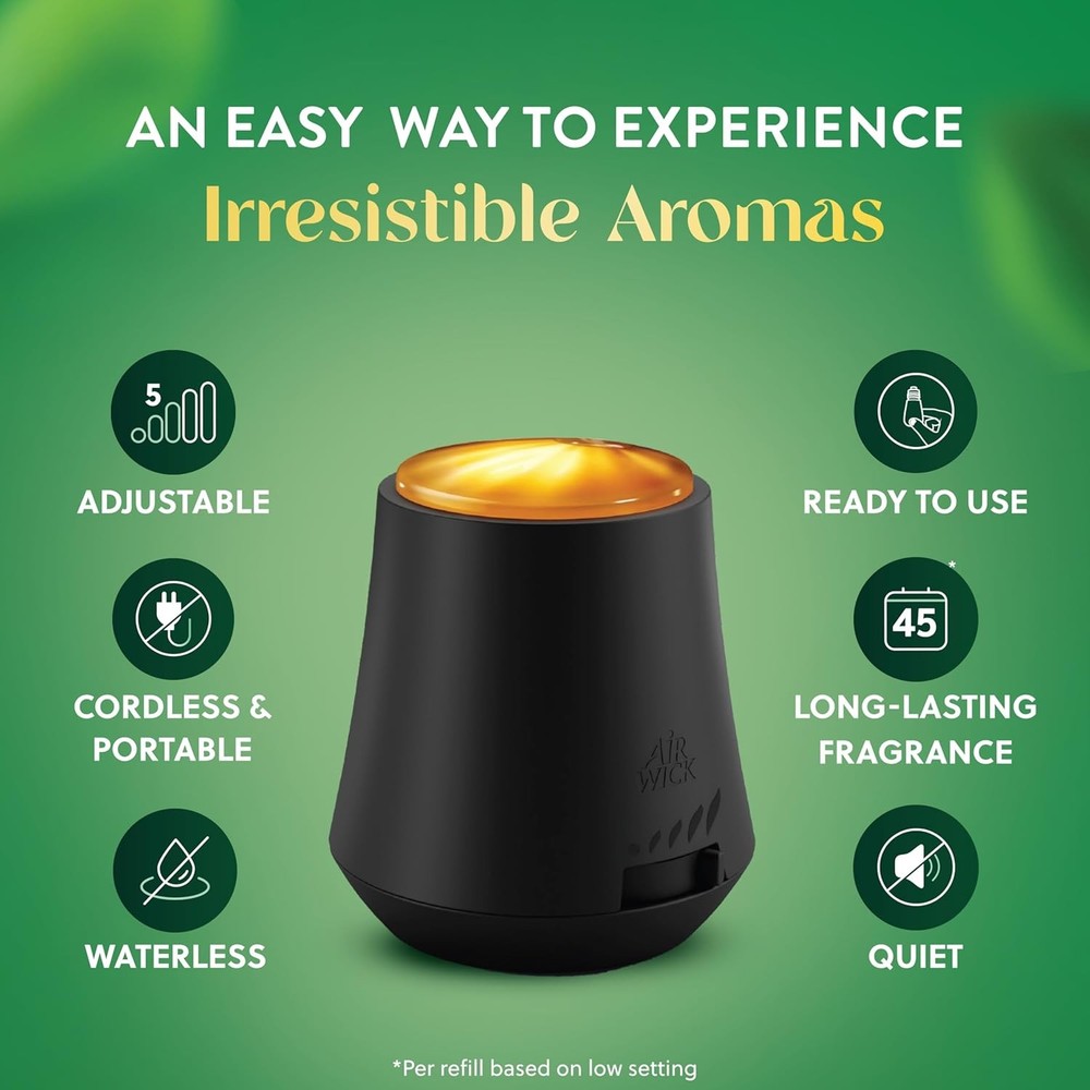 Air Wick Essential Mist Diffuser, 1ct, Essential Oils Diffuser, Air Freshener