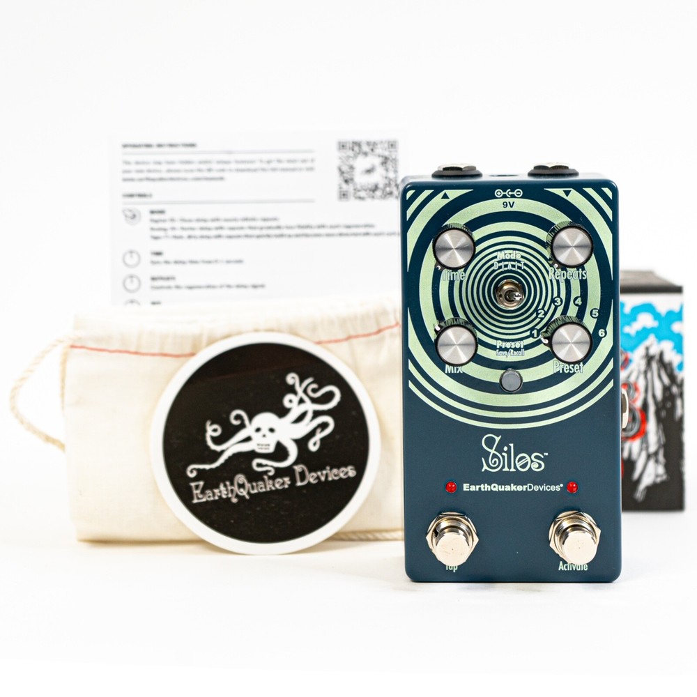 EarthQuaker Devices Silos Multi-generational Time Reflection Delay Pedal - New