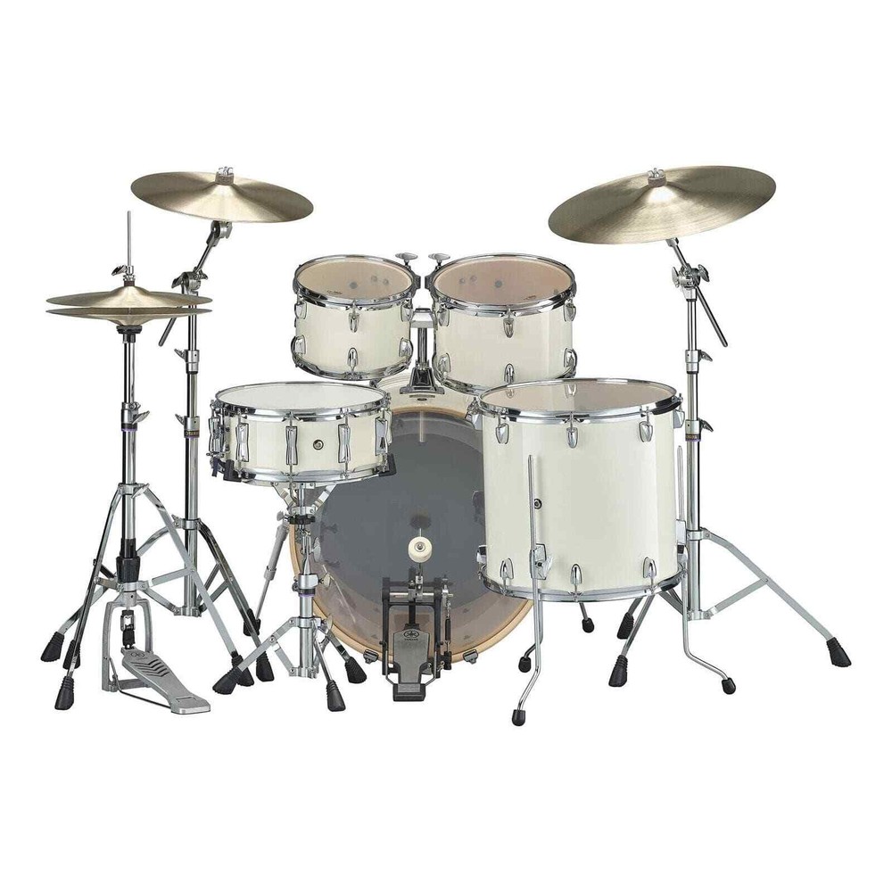 Yamaha Stage Custom Birch 5pc Drum Set w/22BD Classic White