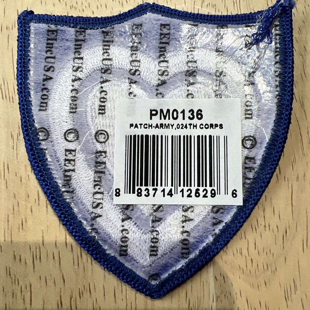 US Army 24th Corps XXIV patch