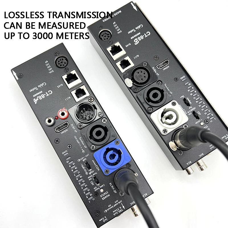 Separate Multifunction Xlr Signal Line Meter Hdm Automatic Audio Side Line Meter