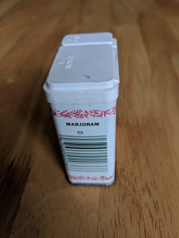 Durkee Ground Marjoram Tin Can