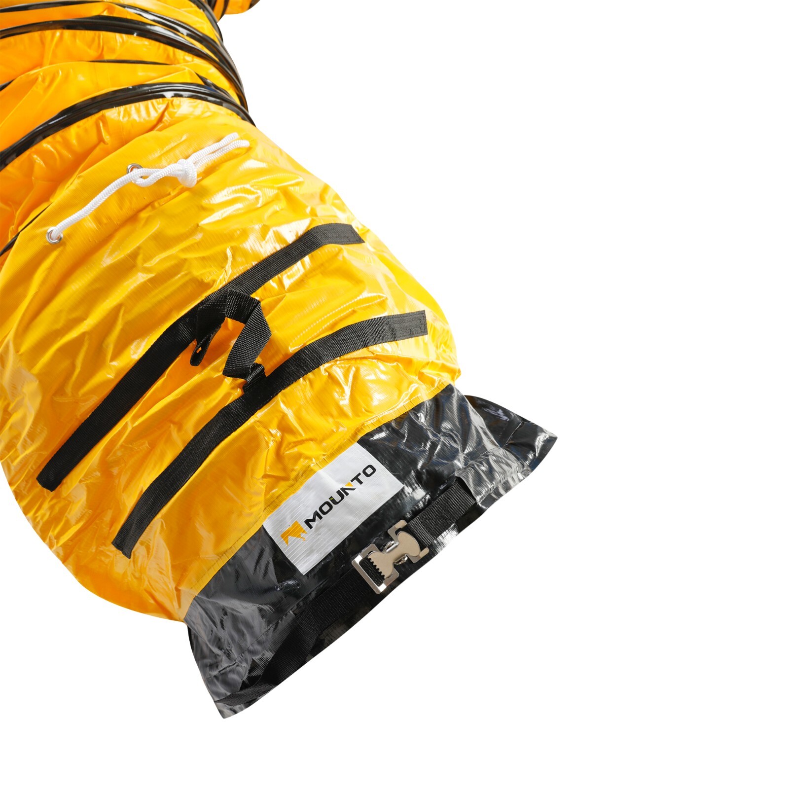 MOUNTO 25FT 16" Flexible Ducting Hose – Heavy-Duty PVC for Ventilation, HVAC