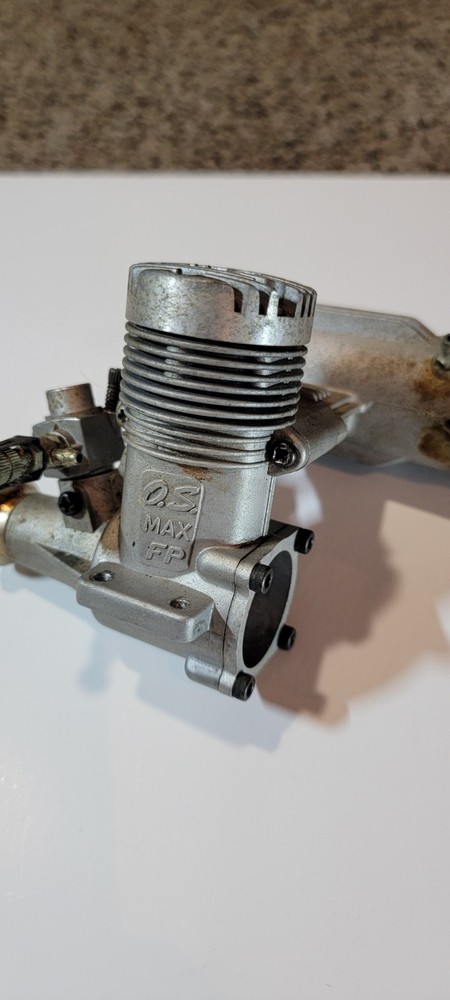 Model airplane engine OS Max FP 40 w/muffler
