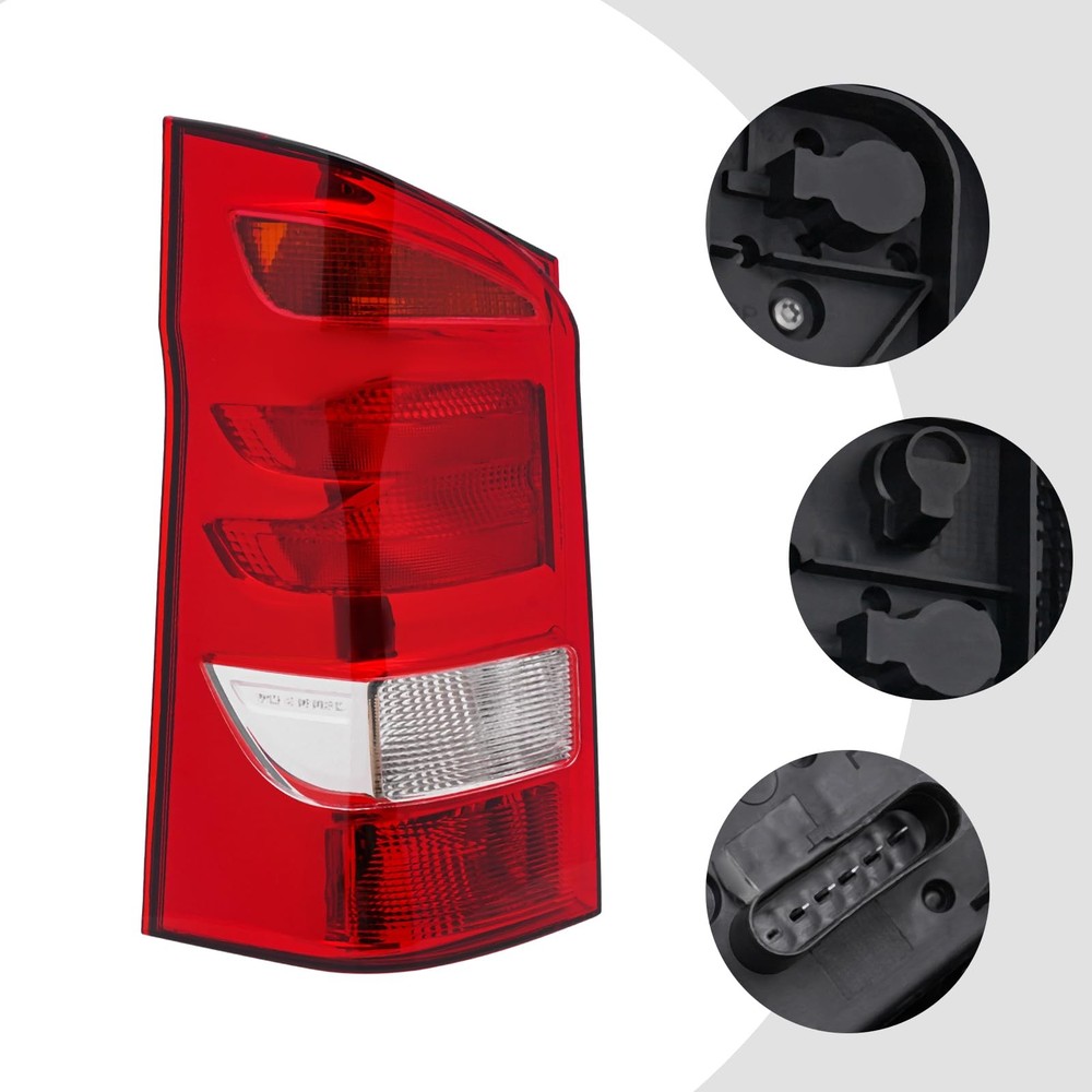 Tail Light Assembly for 2016-2019 Metris Halogen Left Driver Side 4478200064