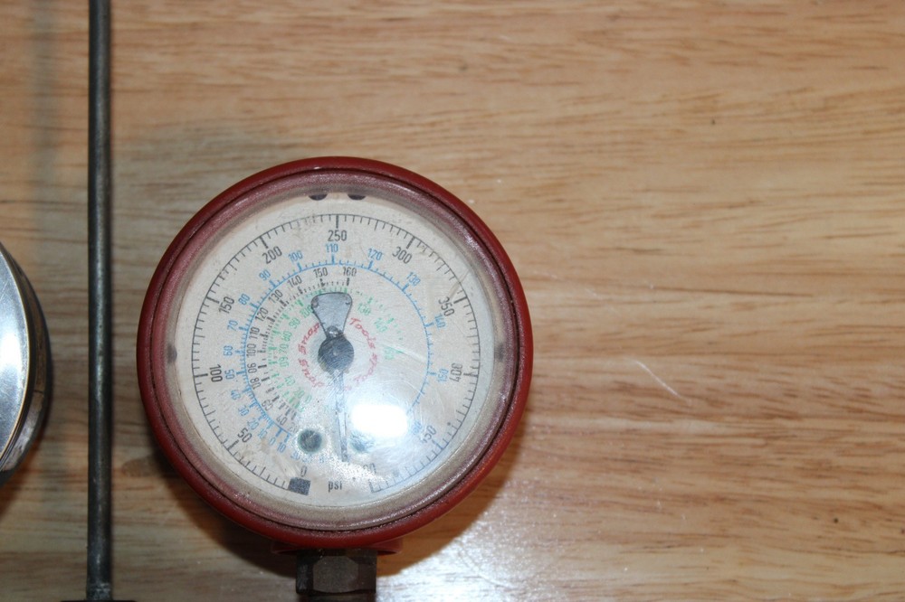 Snap-On Tools Dual Refrigerant Manifold Test Gauge READ !!!!!!