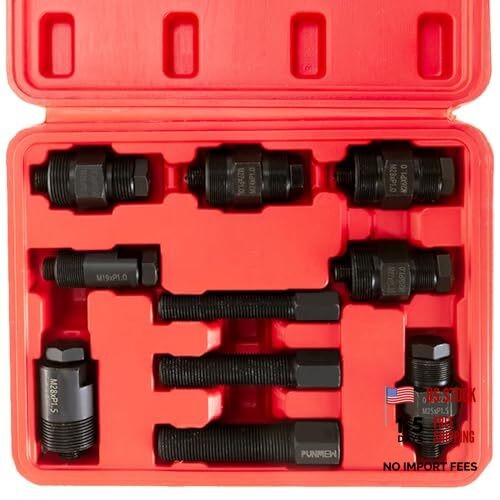 Motorcycle Flywheel Puller Set 10pcs Universal Flywheel Turning Tool for