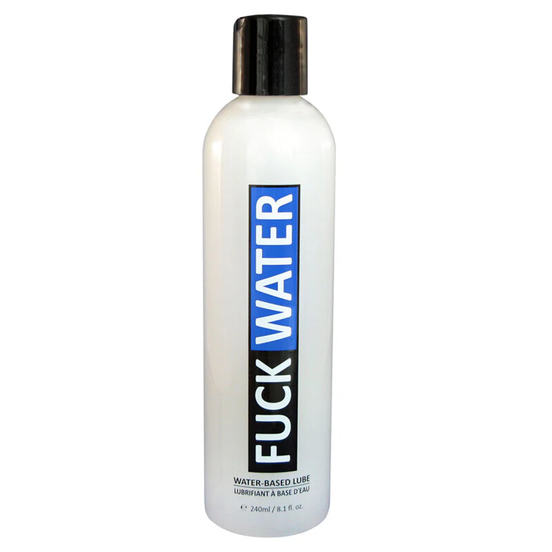 F Water Water-Based Lubricant Personal Lube