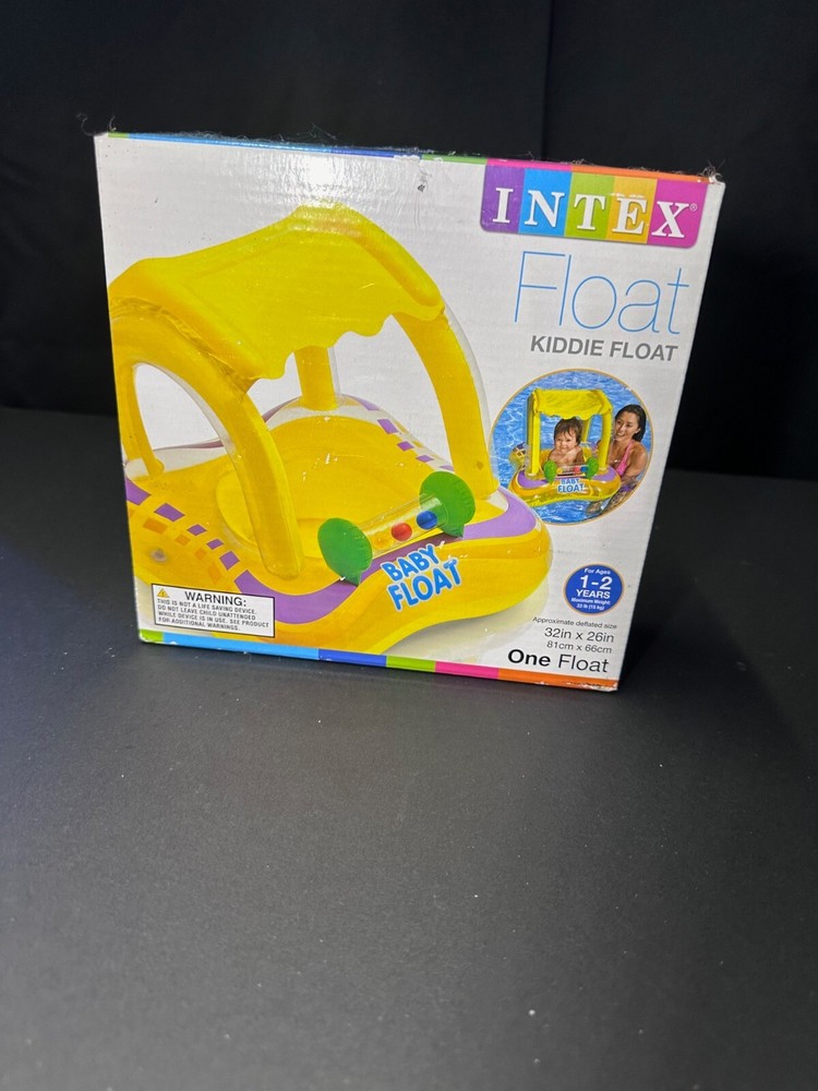 Intex Kiddie Float with canopy shade