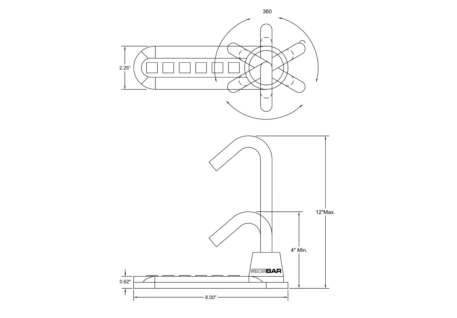 SIDEBAR BEVERAGE SYSTEMS 6880 SERIES