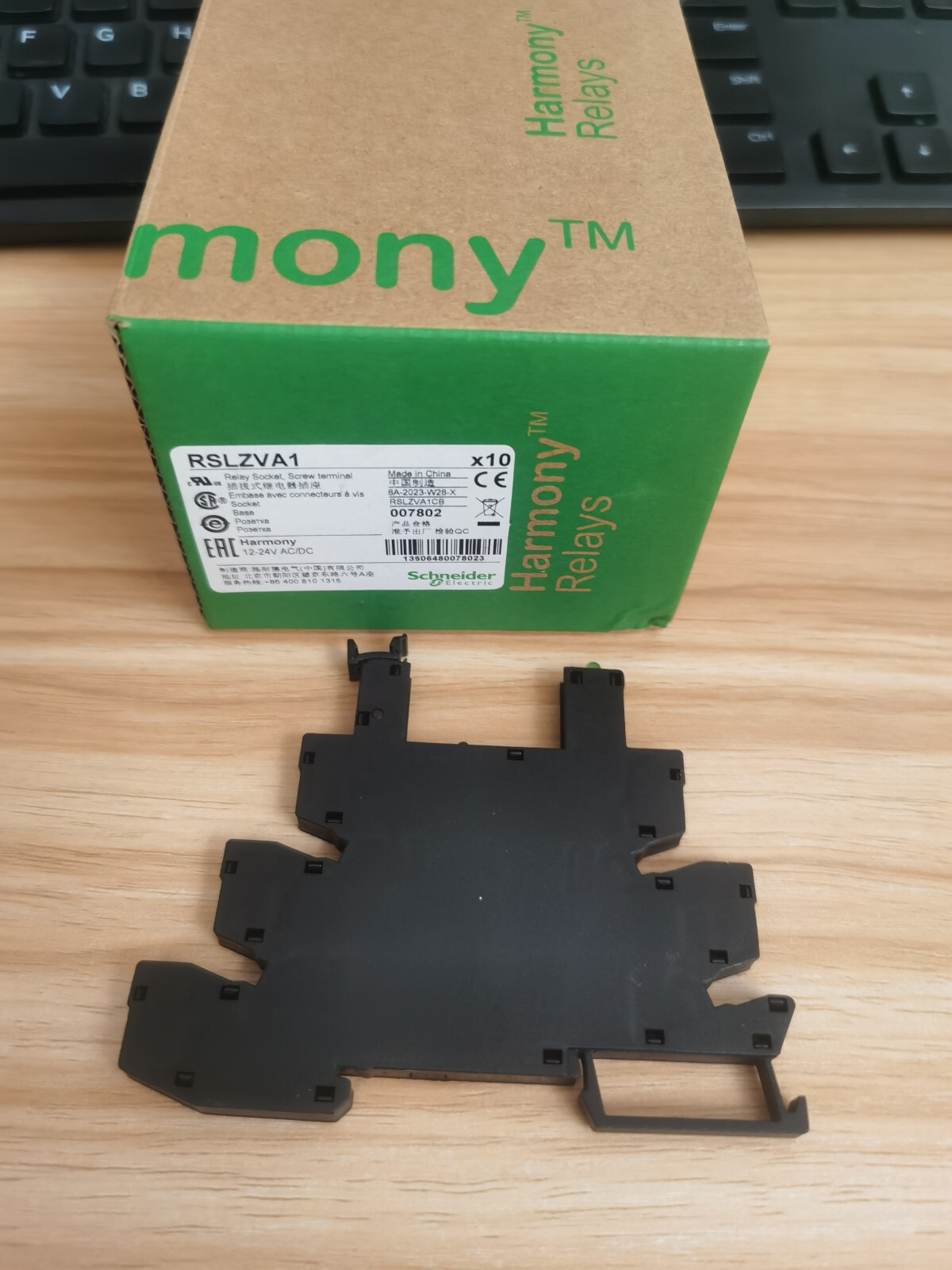10PCS/1Box New Schneider RSLZVA1 Miniature Relay Sockets In Box Brand #SC