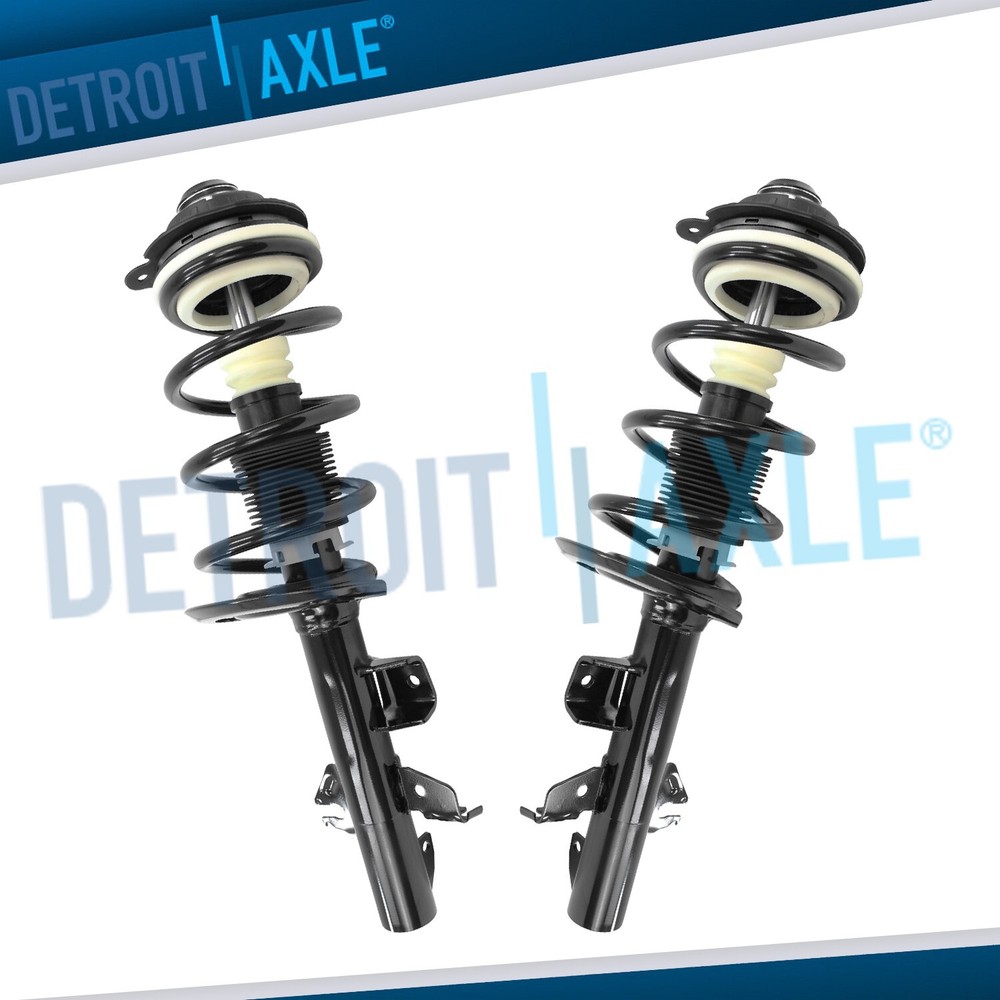 FWD Pair Front Struts with Coil Spring Assembly for 2014 - 2022 Jeep Cherokee