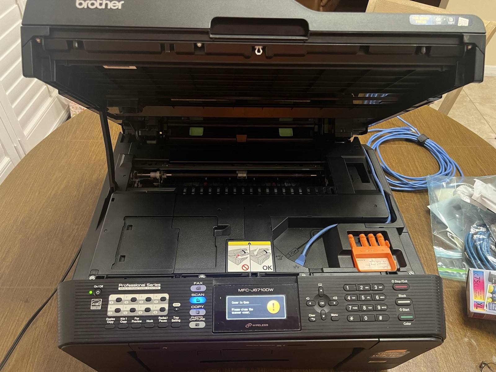 Brother MFC-J6710DW Professional Inkjet All-In-One Printer, Working, Great Price