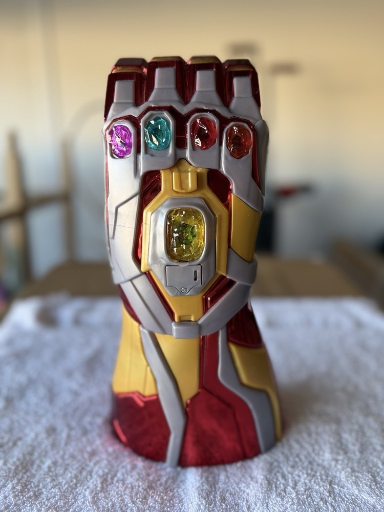Disney Parks Marvel Avengers Iron Man Infinity Gauntlet  with lights
