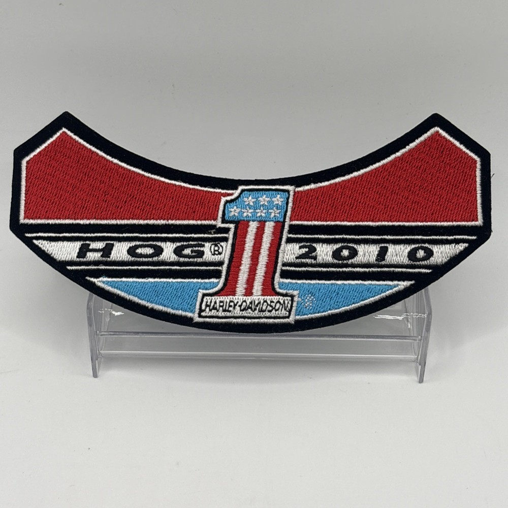 2010 Harley Davidson HOG Owners Group Member Rocker Patch NOS New #1