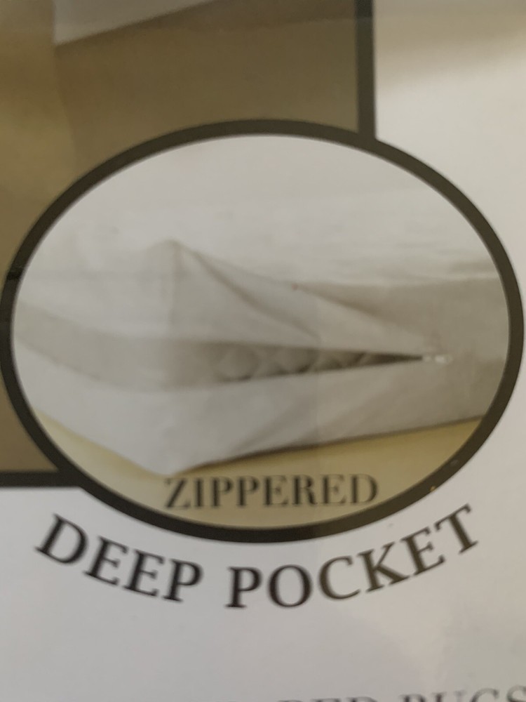 ZIPPERED Fabric Mattress Covers - 16 Inch Deep