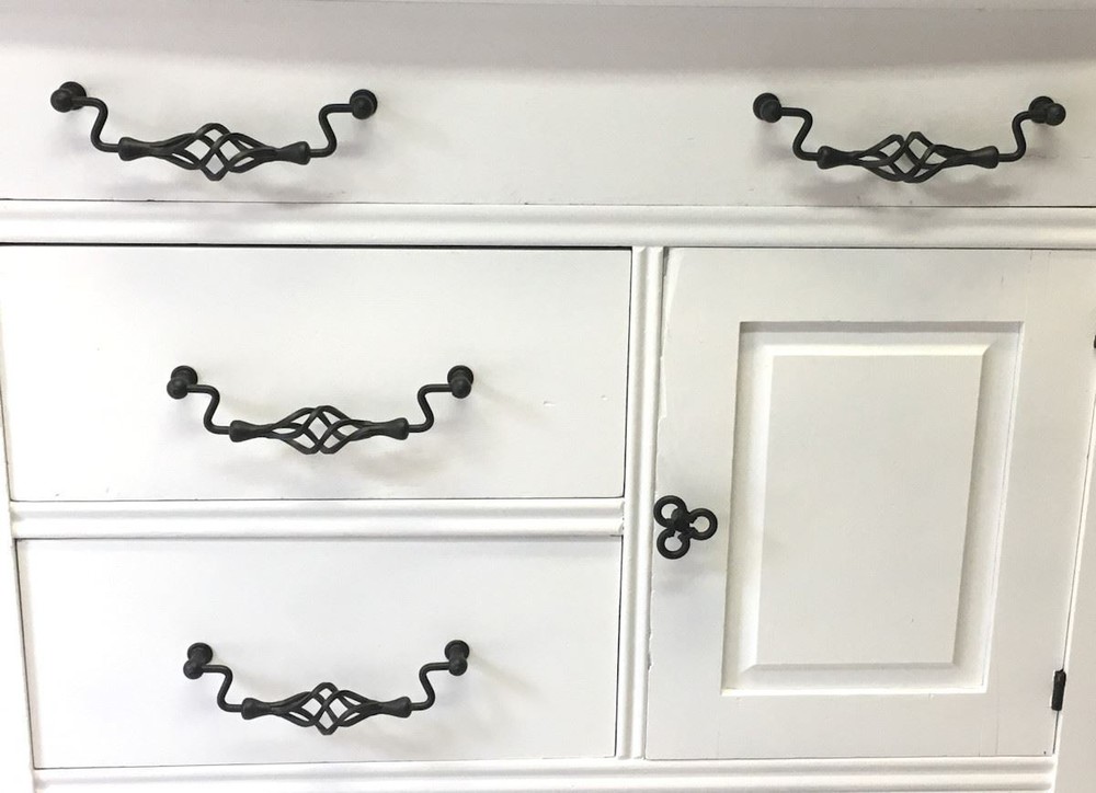 1-15/16" Wired Knob Flat Black