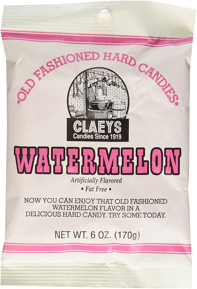 Claey's Watermelon Hard Candy - 6 oz