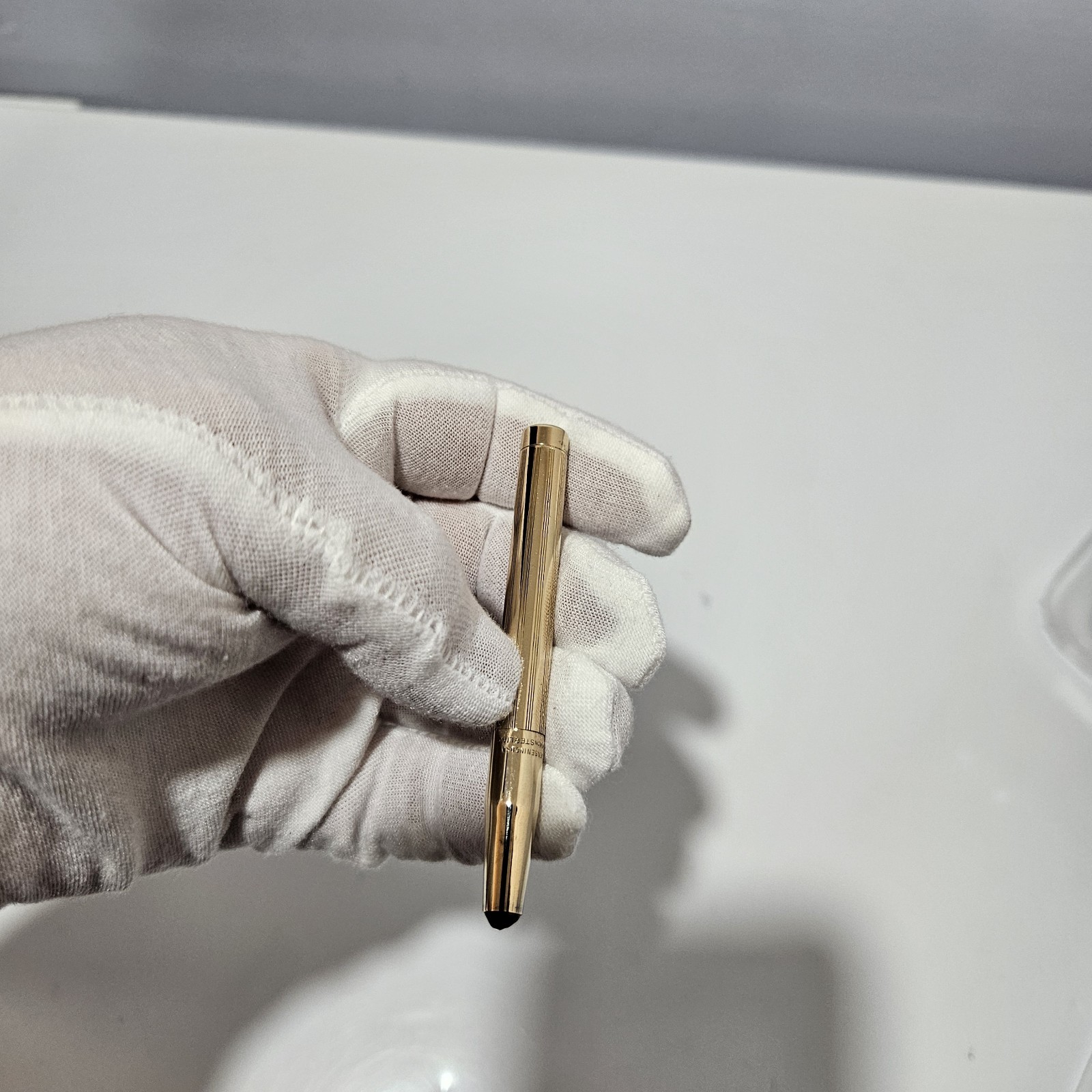 Genuine Georg Jensen 14k Gold Filled Over Sterling Vtg. Charcoal Artist's Pencil