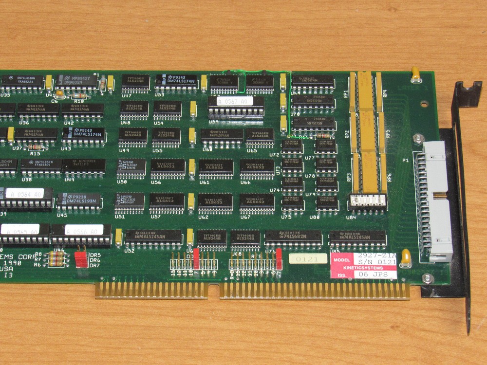 KeneticSystems 2927-Z1A 16-Bit ISA Card for 3922 Crate Controller - UNTESTED