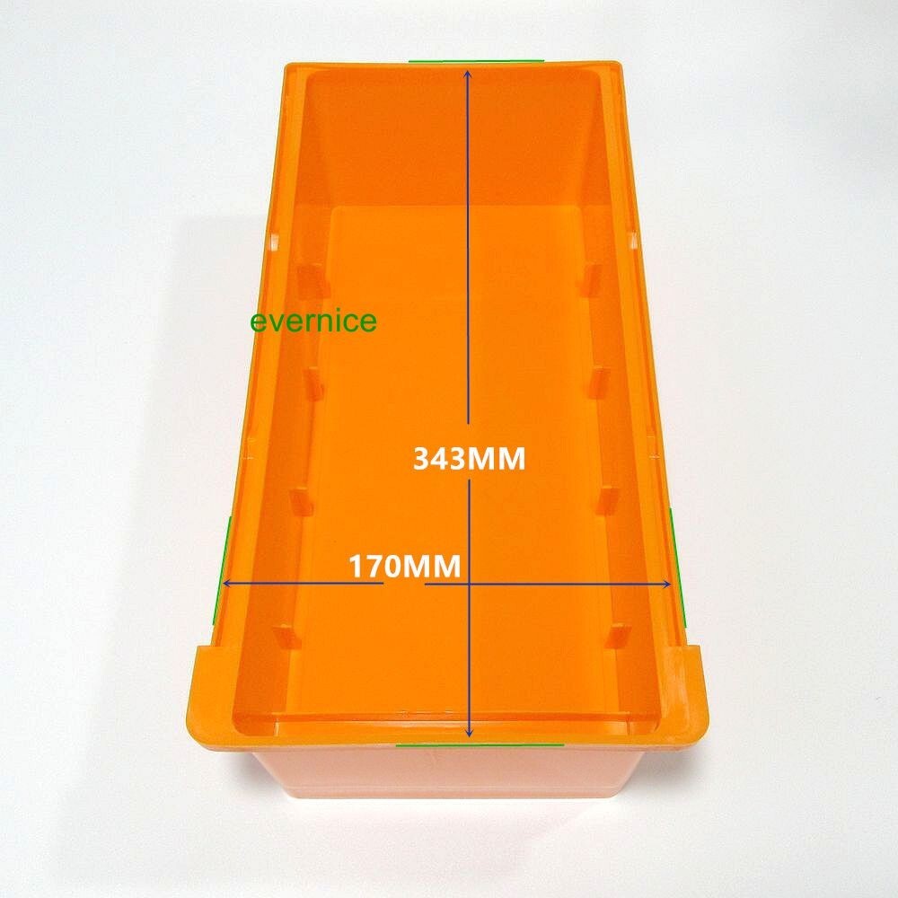 Industrial Sewing Machine Table Mounted Plastic Drawer Large Capacity 3-Layers