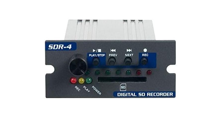 VocoPro rolls Multitrack Recorder, Black (SDR4)