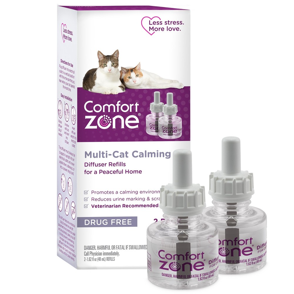 Comfort Zone Multicat Calming Diffuser Refill